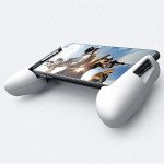 Wholesale Universal Mobile Game Grip Controller Gamepad Clutch Handle Holder for Cell Phone (White)